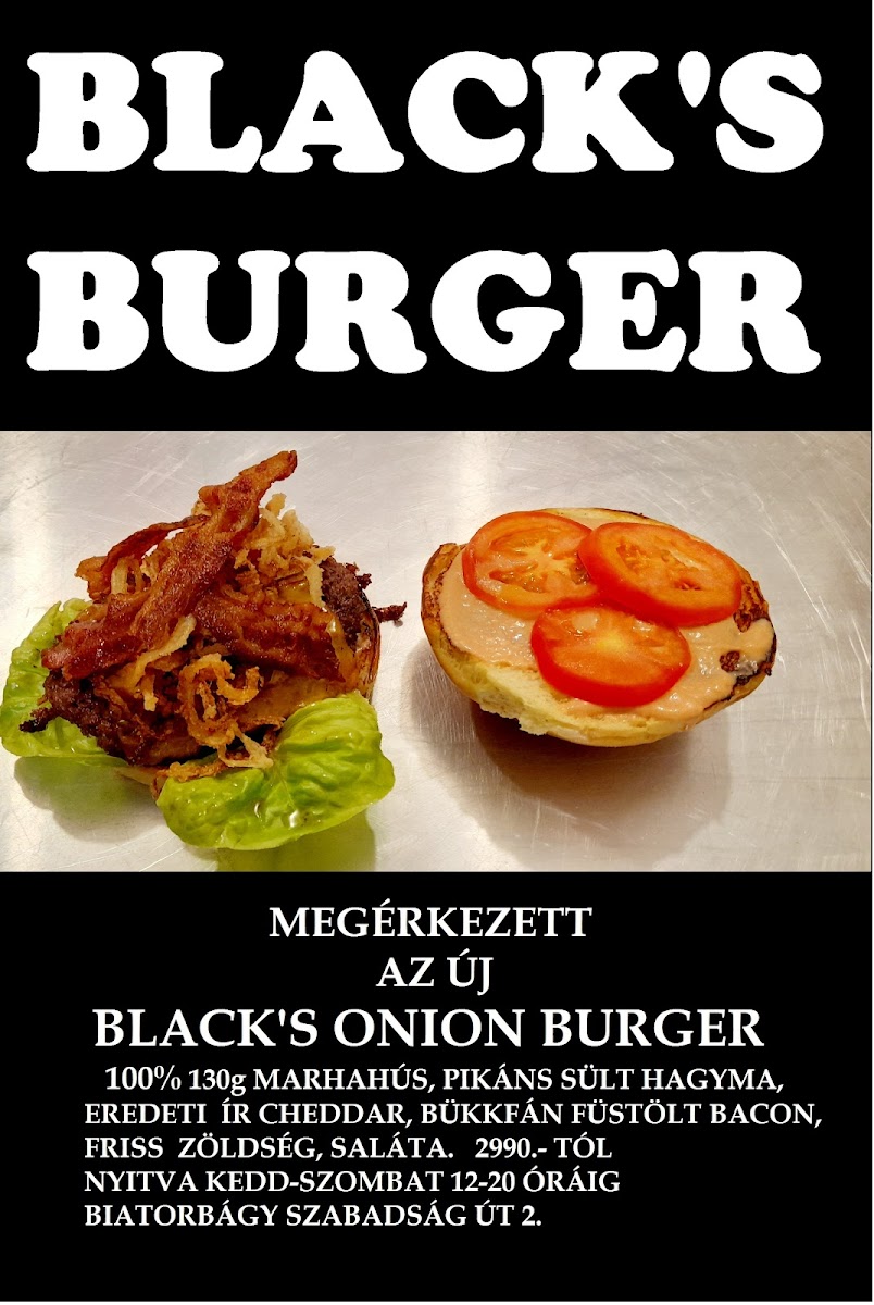 Menu Black's Burger-7